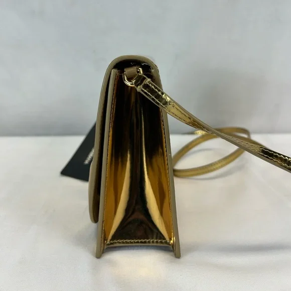 Dolce & Gabbana Gold DG Logo Crossbody Bag - Picture 3 of 12